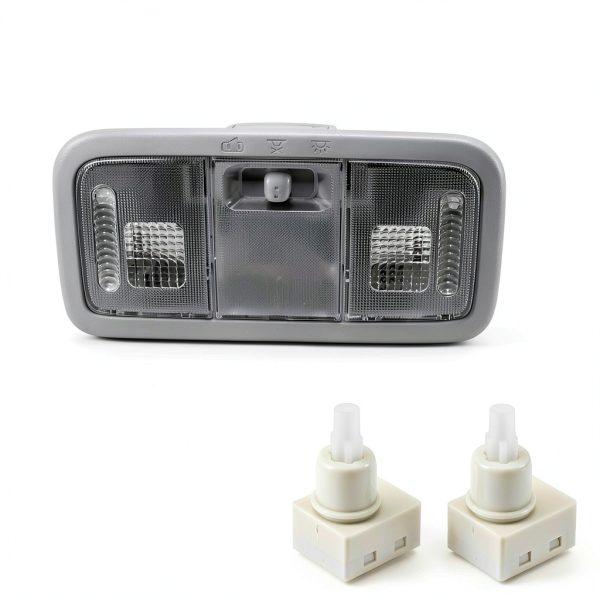 HOPESPANNER Dome Switch White Manual Panel Mount-2