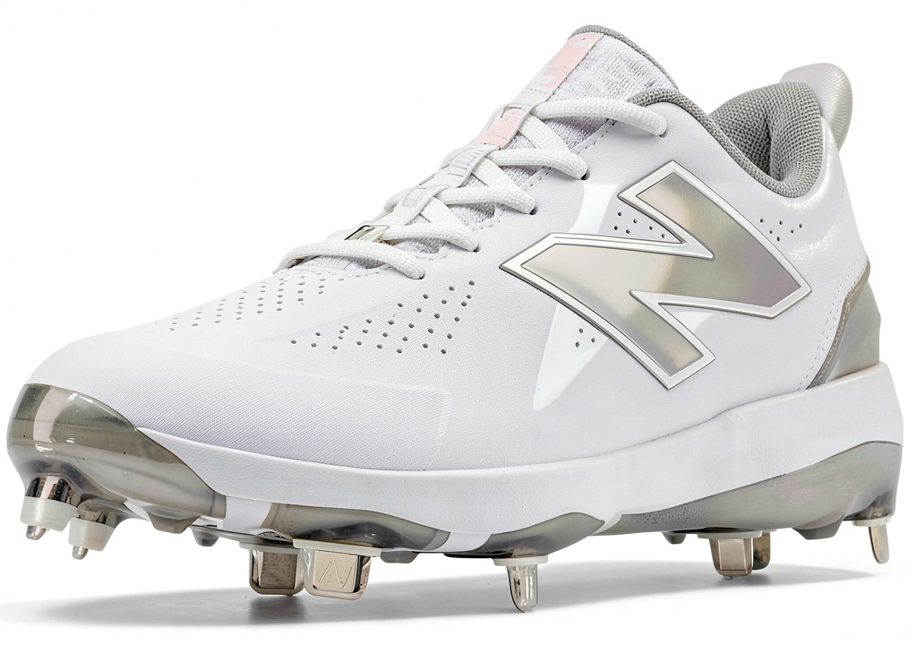 New Balance FuelCell Womens Baseball Shoes on a baseball field