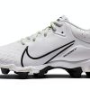 Nike Women's Baseball Softball Shoes White Black Gray-0