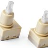 HOPESPANNER Dome Switch White Manual Panel Mount-0