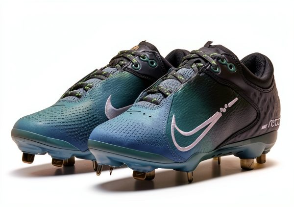 Nike Women's Softball Cleats Low Metal Black-5