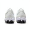 Nike Women's Baseball Softball Shoes White Black Gray-2