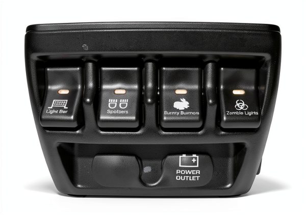 GCD 12 Volt Rocker Switch for Jeep TJ-1
