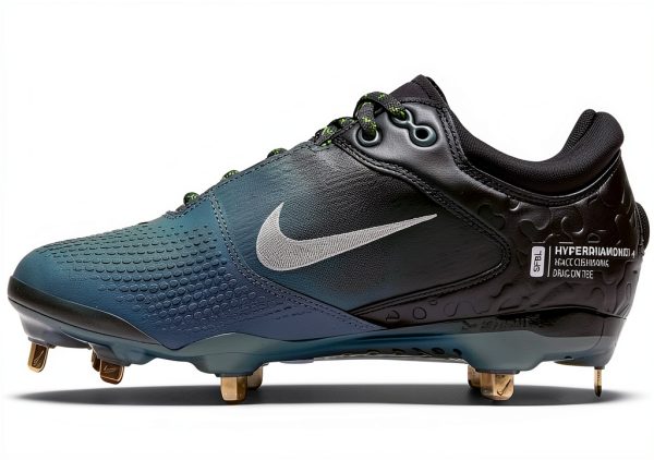 Nike Women's Softball Cleats Low Metal Black-7
