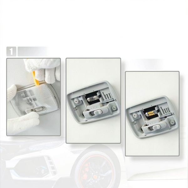 HOPESPANNER Dome Switch White Manual Panel Mount-3