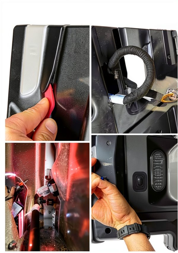 Ford Cargo Light Switch QAGGUM Stainless-5