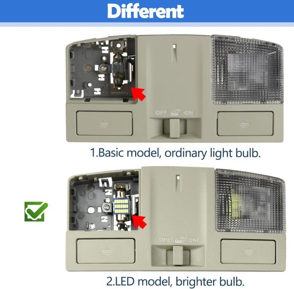 Osompar Overhead Console LED Light Mazda 3 2010-2013-2