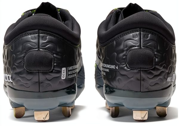 Nike Women's Softball Cleats Low Metal Black-6