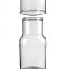 Wikapy Bedside Water Carafe – 18oz Glass with Silicone Coaster-5