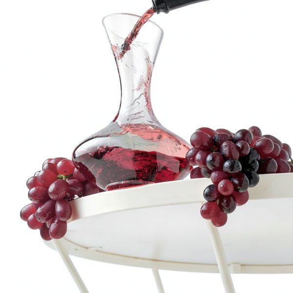 Wine Decanter Godinger Hand-Blown Crystal Carafe 750ml with Lid-1