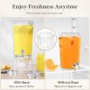 Lifewit 1 Gallon Christmas Drink Dispenser Plastic Pitcher with Spigot-5