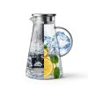 SUSTEAS Glass Pitcher 2.0L 68oz Borosilicate Carafe with Lid-1