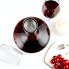 Wine Decanter VnoPerito Hand‑Blown Lead‑Free Crystal 1200ml Aerator-5