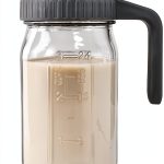Breast Milk Pitcher Jug 32oz Mason Jar JunVpic Airtight Pour Spout-0