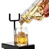 Birthday Gifts for Men Kollea Whiskey Decanter Set Glass Stand 6.7oz-5