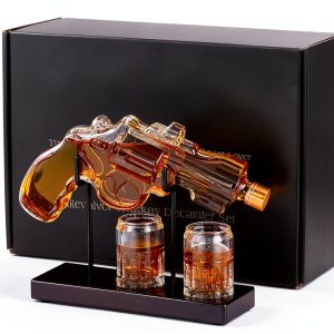 Birthday Gifts for Men Kollea Whiskey Decanter Set 9oz Clear Glass-0