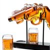 Birthday Gifts for Men Kollea Whiskey Decanter Set 9oz Clear Glass-5