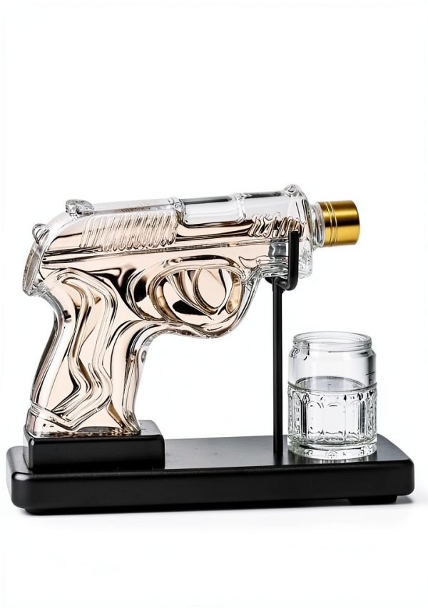 Birthday Gifts for Men Kollea Whiskey Decanter Set Glass Stand 6.7oz-1