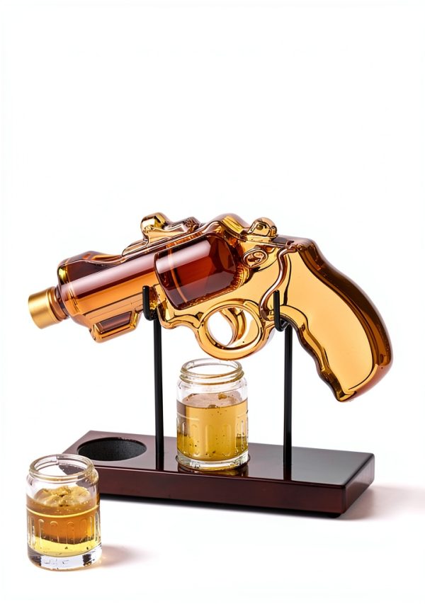 Birthday Gifts for Men Kollea Whiskey Decanter Set 9oz Clear Glass-6